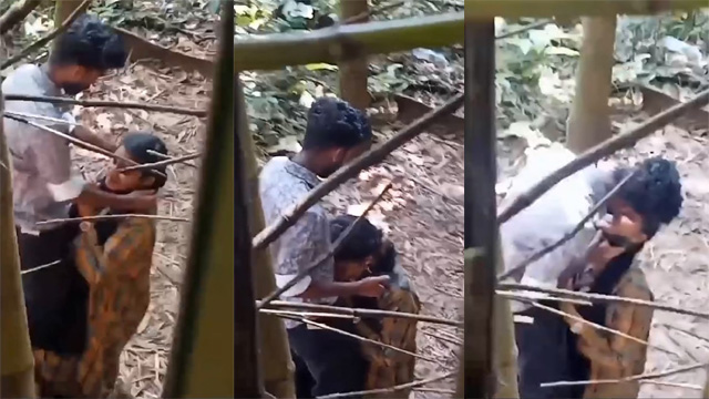 Indian School Girl Outdoor Blowjob – Recorded Secretly Free Watch
