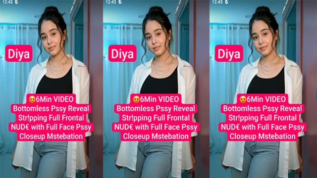 Diya Insta Model Frontal Nude Pssy Closeup Mstrbation Leaked Watch