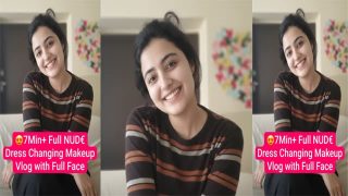 Desi GF Latest Viral Full Nude Dress Changing & Makeup Leaked Porn