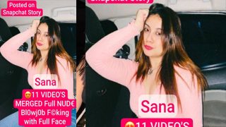 Sana Influencer – Blowjob Doggy Creampie MMS Viral