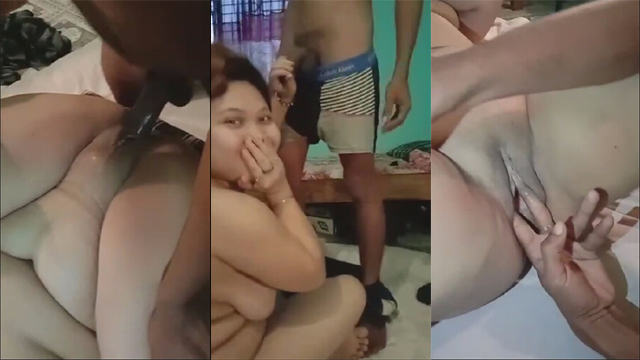Undressed Wife Having Sex With One Guy Viral Mms